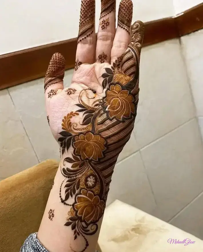 Arabic Mehndi Designs Front Hand