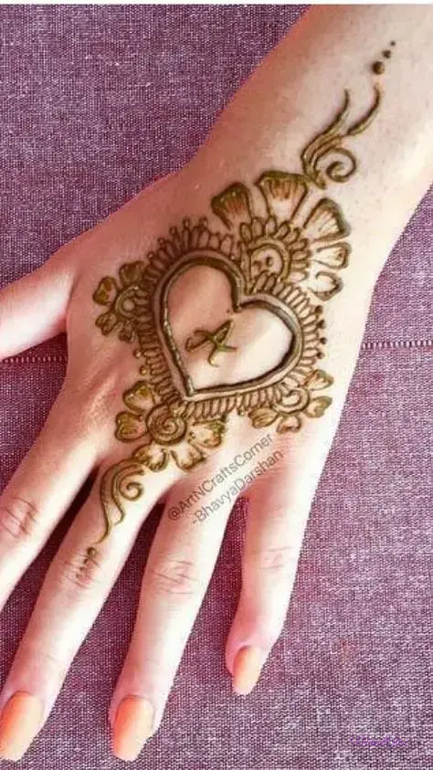 Back Hand Back Hand Mehndi Designs For Kids