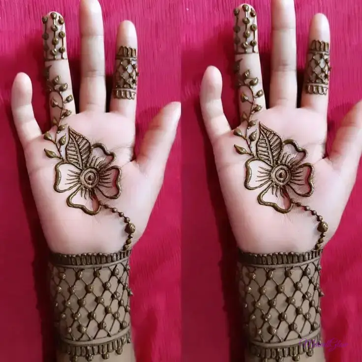 Beautiful Mehndi Designs For Kids