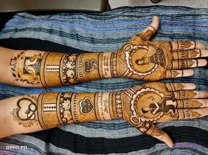 Easy Mehndi Designs Front Hand