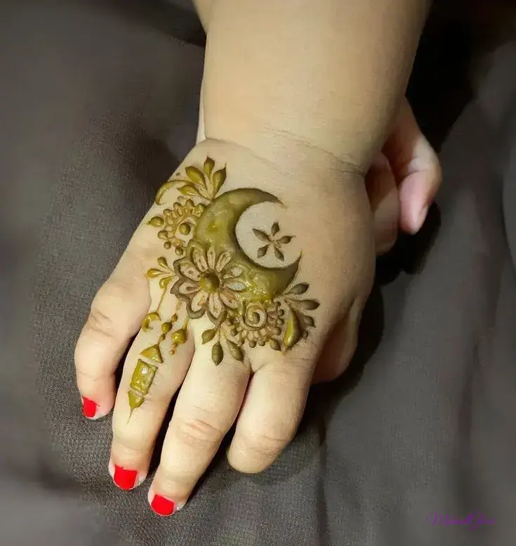 Easy Simple Mehndi Designs For Kids Step By Step With Pictures