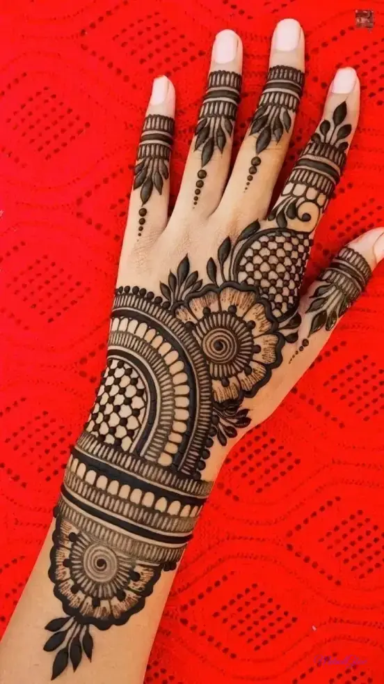 Eid Mehndi Designs For Kids Full Hand