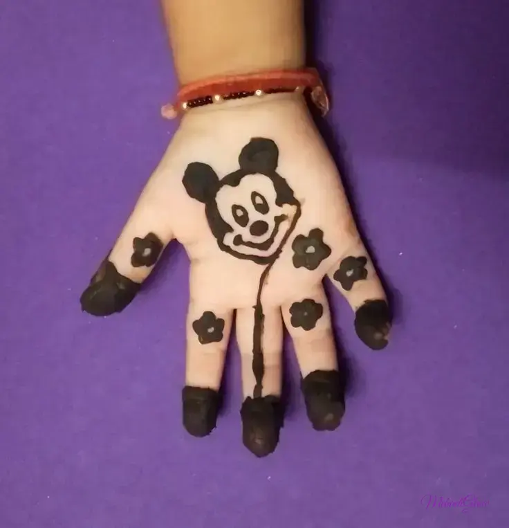 Henna Tattoo Cute Easy Mehndi Designs For Kids