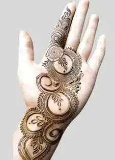 Mehndi Design Simple Front Hand Easy