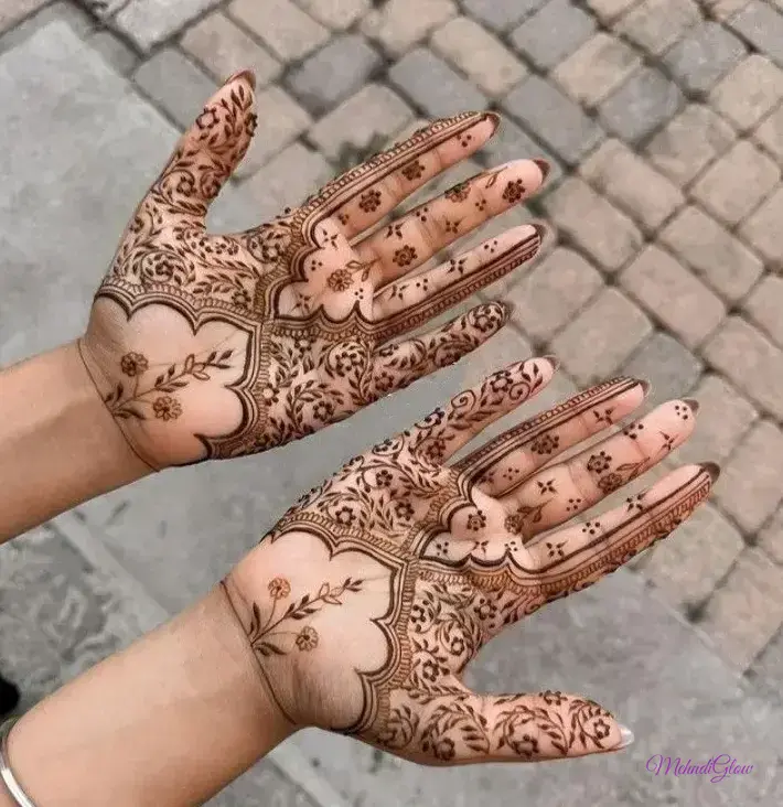 Mehndi Designs For Front Hand Easy