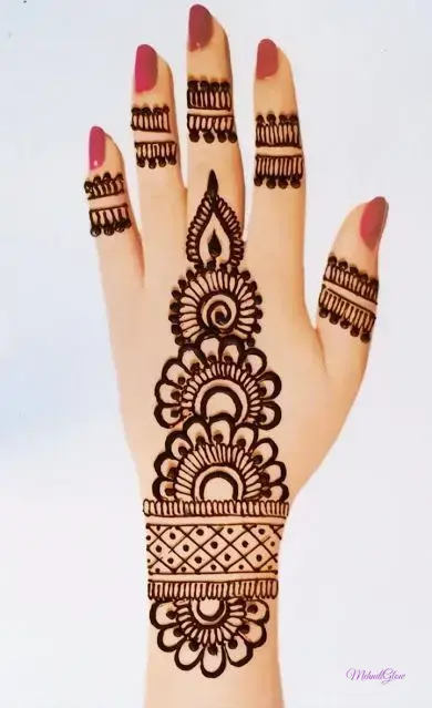 Mehndi Designs For Kids Easy