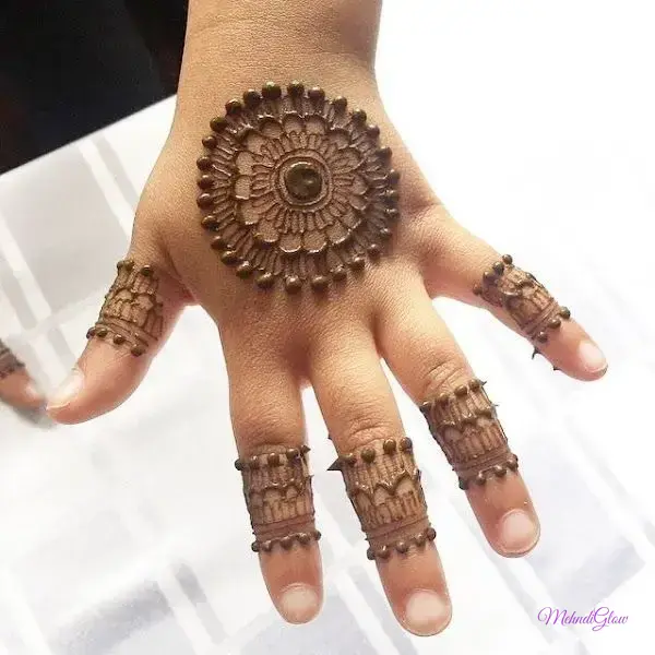 Mehndi Designs For Kids Full Hand Easy