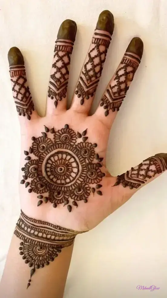 Mehndi Designs For Kids Full Hand