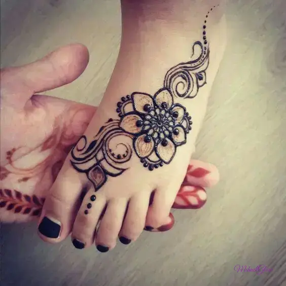 Mehndi Designs For Kids Simple Full Hand