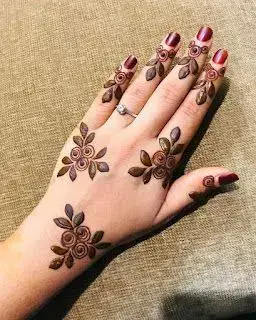 Mehndi Designs For Kids Simple