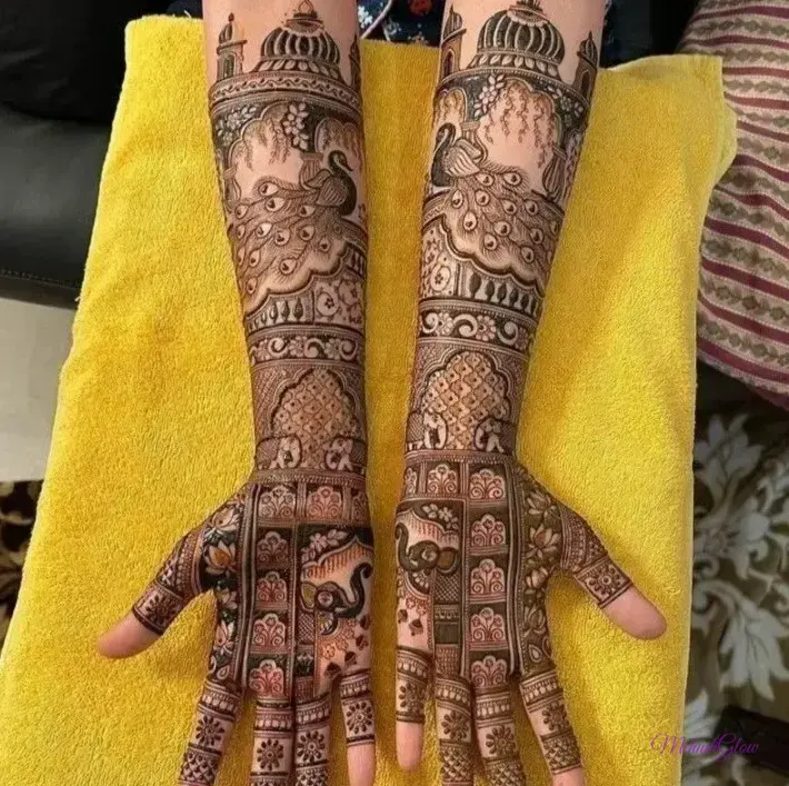 Mehndi Designs Front Hand Full