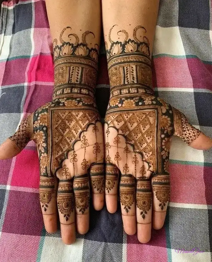 Mehndi Designs Front Hand Simple Photos