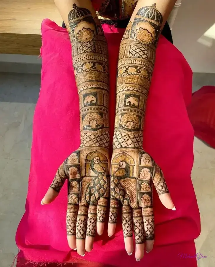 Mehndi Designs Simple Front Hand