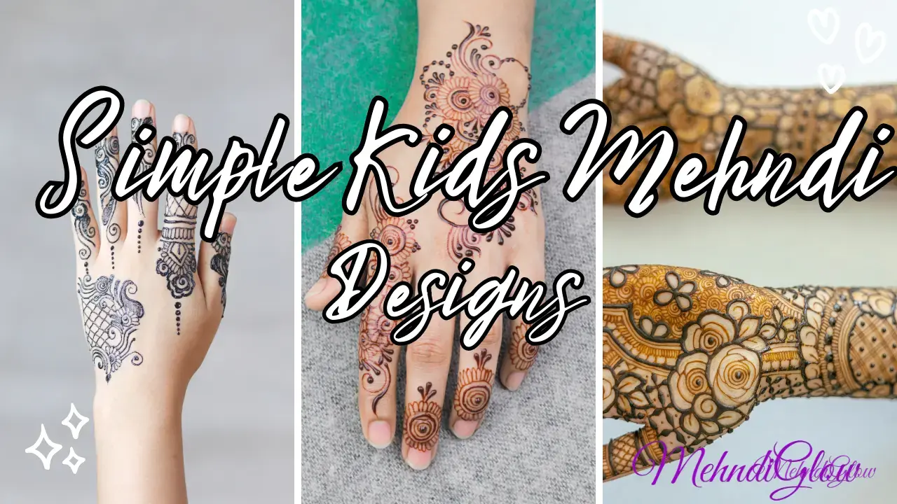 Simple Mehndi Designs for Kids Cover