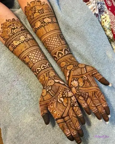 Small Mehndi Designs For Front Hand