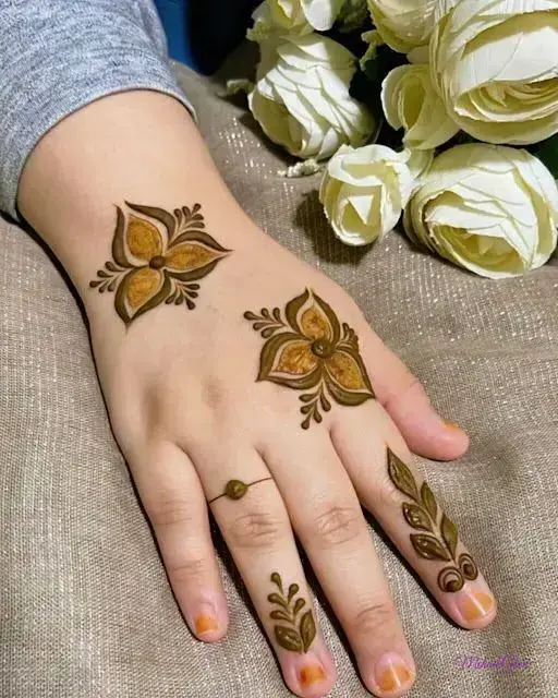 Tattoo Cute Easy Mehndi Designs For Kids